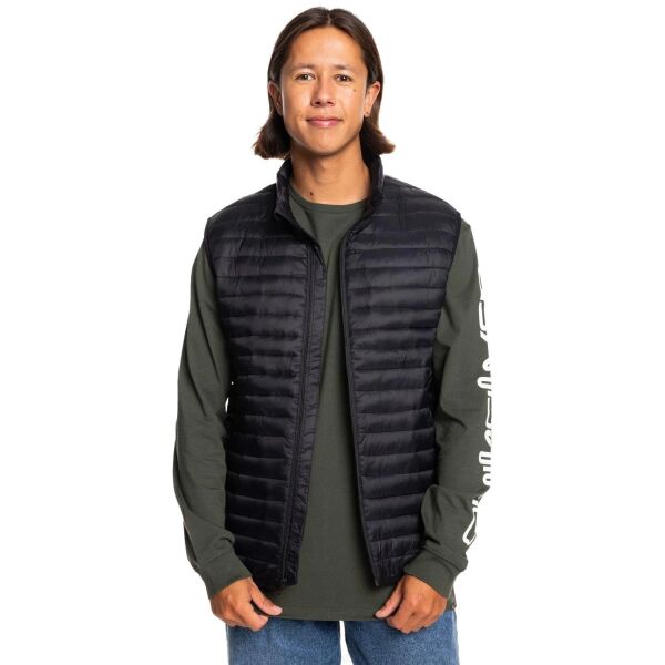Quiksilver Scaly Sleeveless Yelek Siyah - M