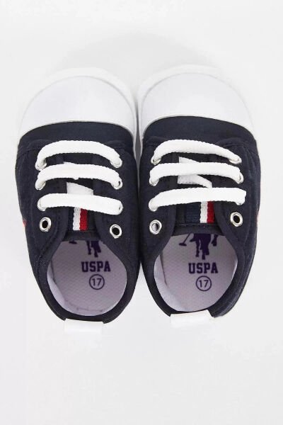 U.S Polo Erkek Bebek Ayakkabı Dokuma Kumaş  Kumaş Lacivert - 19
