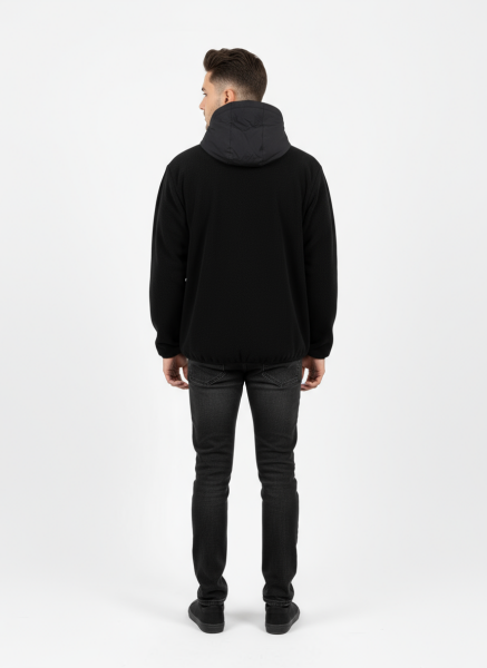 GAMP KAPŞ.YARIM FERM.POLAR Siyah - XXXL