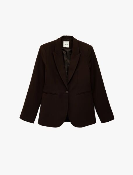 Koton Kahverengi Ceket 6SAK50039UW Kahverengi - 42