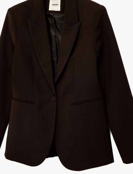 Koton Kahverengi Ceket 6SAK50039UW Kahverengi - 42