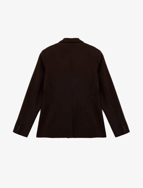 Koton Kahverengi Ceket 6SAK50039UW Kahverengi - 42