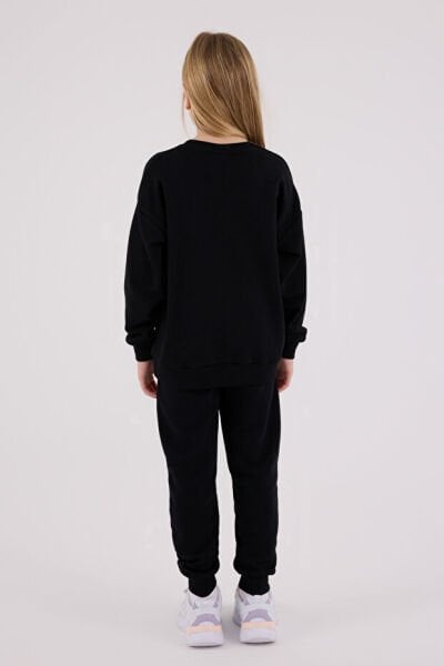 U.S. Polo Kız Çocuk İkili Takım 6-7 - Siyah