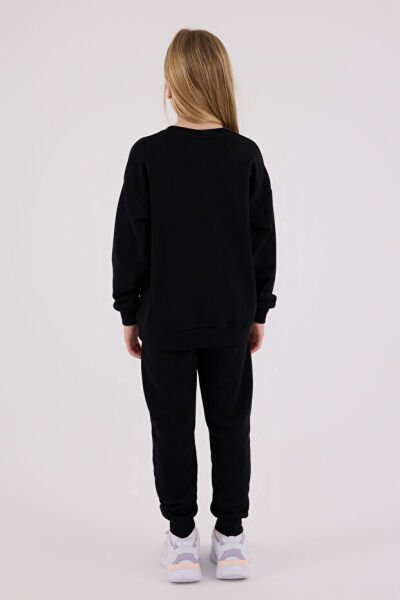 U.S. Polo Kız Çocuk İkili Takım 7-8 - Siyah