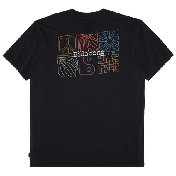 Billabong Reflections  Tees Blk Erkek Tişört Siyah - M