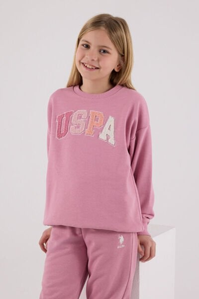 U.S. Polo Kız Çocuk İkili Takım 7-8 - Gül Kurusu