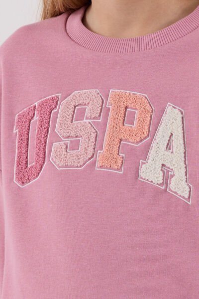 U.S. Polo Kız Çocuk İkili Takım 7-8 - Gül Kurusu