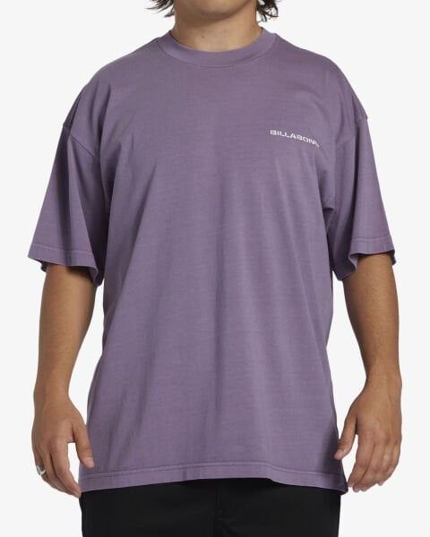Billabong Paradise Burnin  Tees Ppd0 Erkek Tişört Mor - M