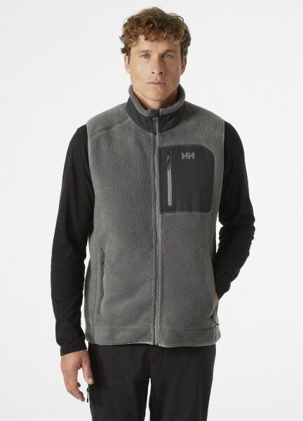 HELLY HANSEN Panorama Pile Fleece Unisex Polar Yelek Gri - XL