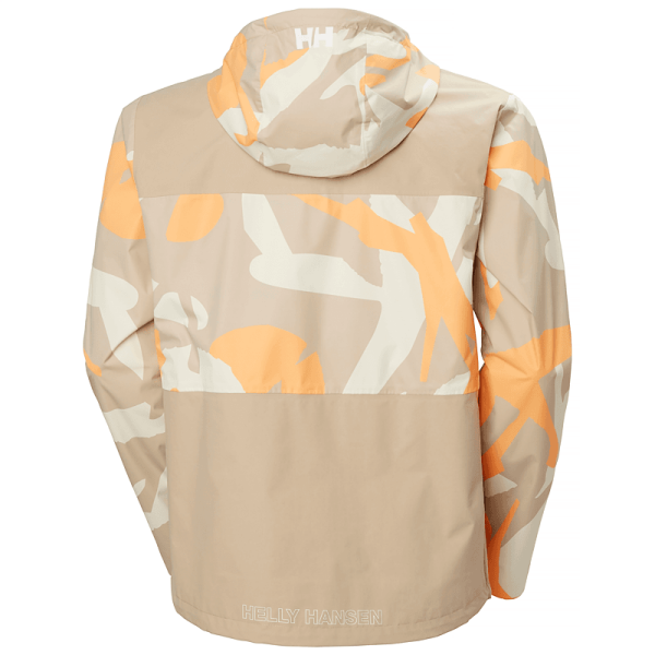 HELLY HANSEN Erkek Yağmurluk ACE GRAPHIC RAIN JACKET YAĞMURLUK MONT HHA.54634 S - Khaki