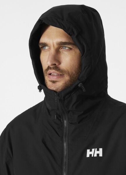 HELLY HANSEN Ervik Insulated Rain Erkek Mont Siyah - S