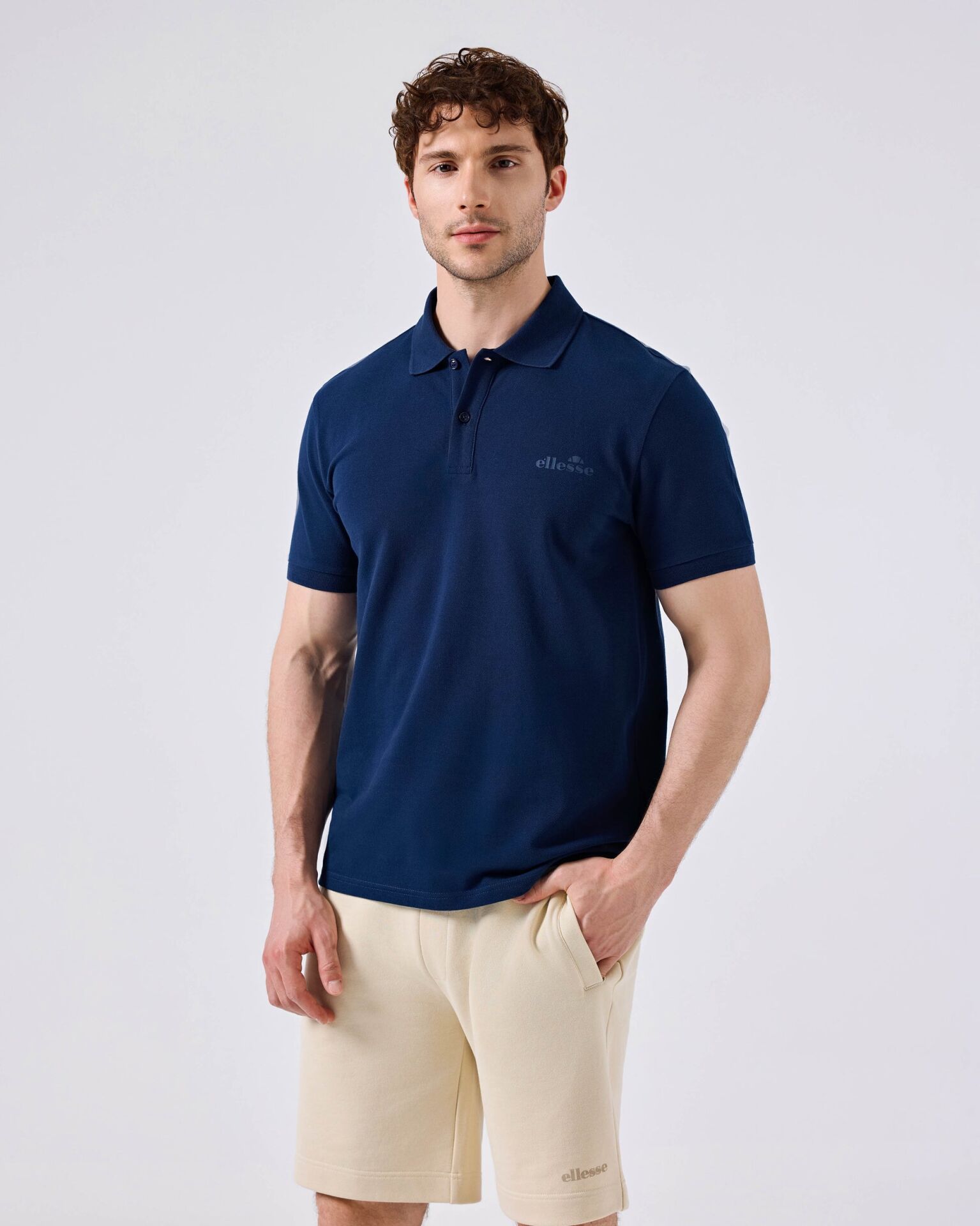 Ellesse Erkek Polo Tişört 6Sm5018 S - Navy