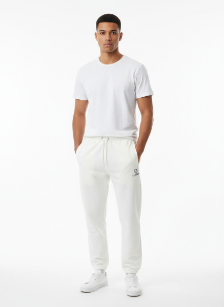 GAMP EŞOFMAN ALTI MARKA YAZILI Beyaz - XL