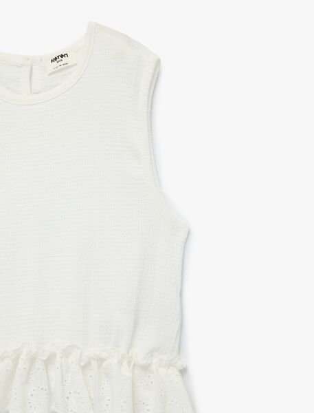 Koton Ekru Bluz 6Skg60055Ak Ekru - 9-10