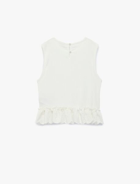 Koton Ekru Bluz 6Skg60055Ak Ekru - 9-10