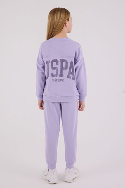 U.S. Polo Kız Çocuk İkili Takım 4-5 - Açık Lila