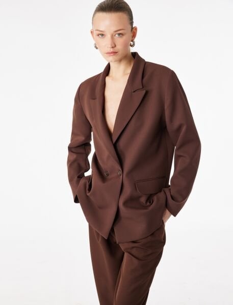 Koton Siyah Ceket 6SAK50061UW