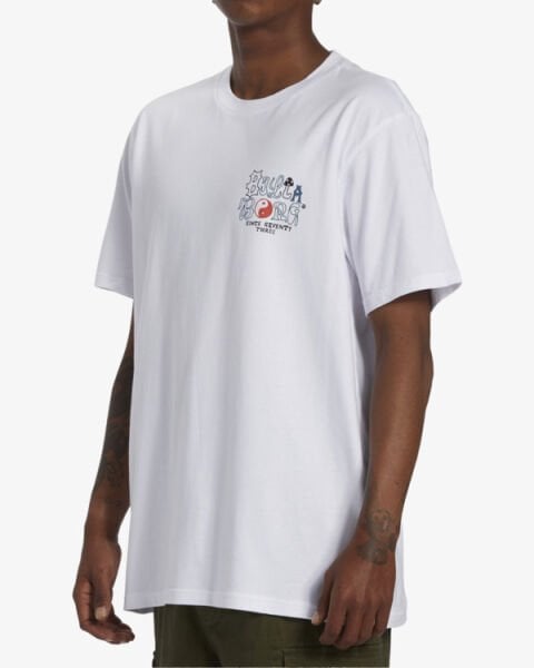 Billabong Worded  Tees Wht Erkek T-Shirt Beyaz - S