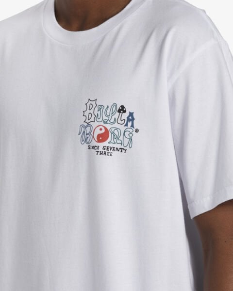 Billabong Worded  Tees Wht Erkek T-Shirt Beyaz - S