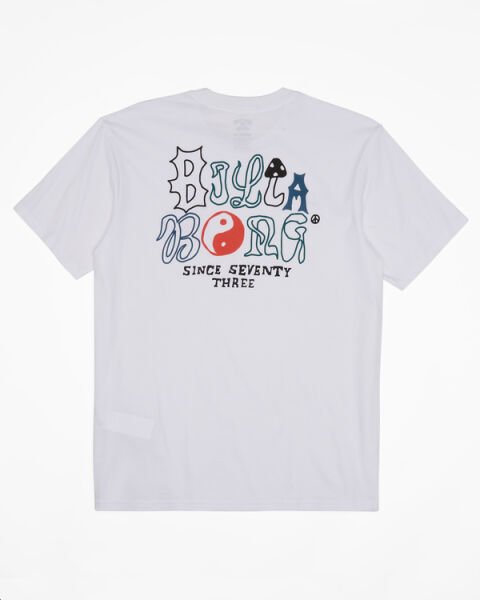 Billabong Worded  Tees Wht Erkek T-Shirt Beyaz - S