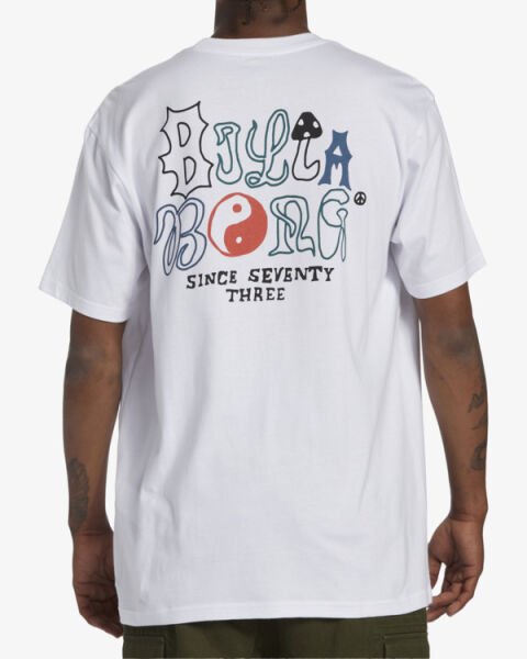 Billabong Worded  Tees Wht Erkek T-Shirt Beyaz - XL