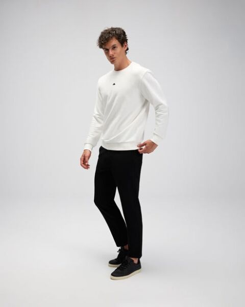 Ellesse Erkek Sweatshirt EM556 XXL - Beyaz