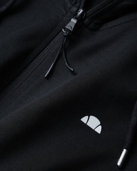 Ellesse Erkek Kapşonlu Fermuarlı Hoodıe 6Sm1004 M - BLACK