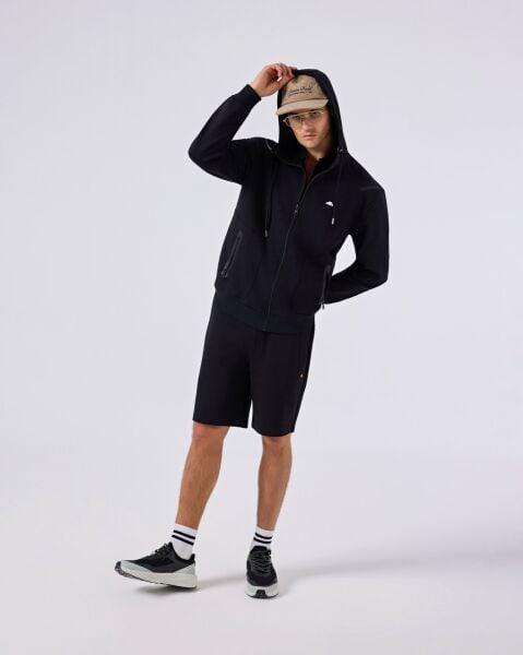 Ellesse Erkek Kapşonlu Fermuarlı Hoodıe 6Sm1004 M - BLACK