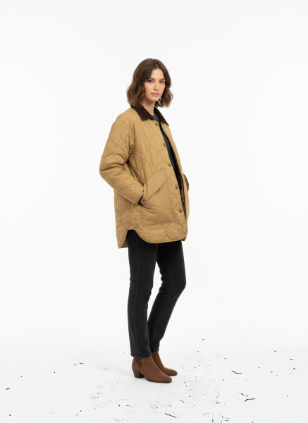 GAMP KADIN KAPİTONE MONT Yeşil - L-XL