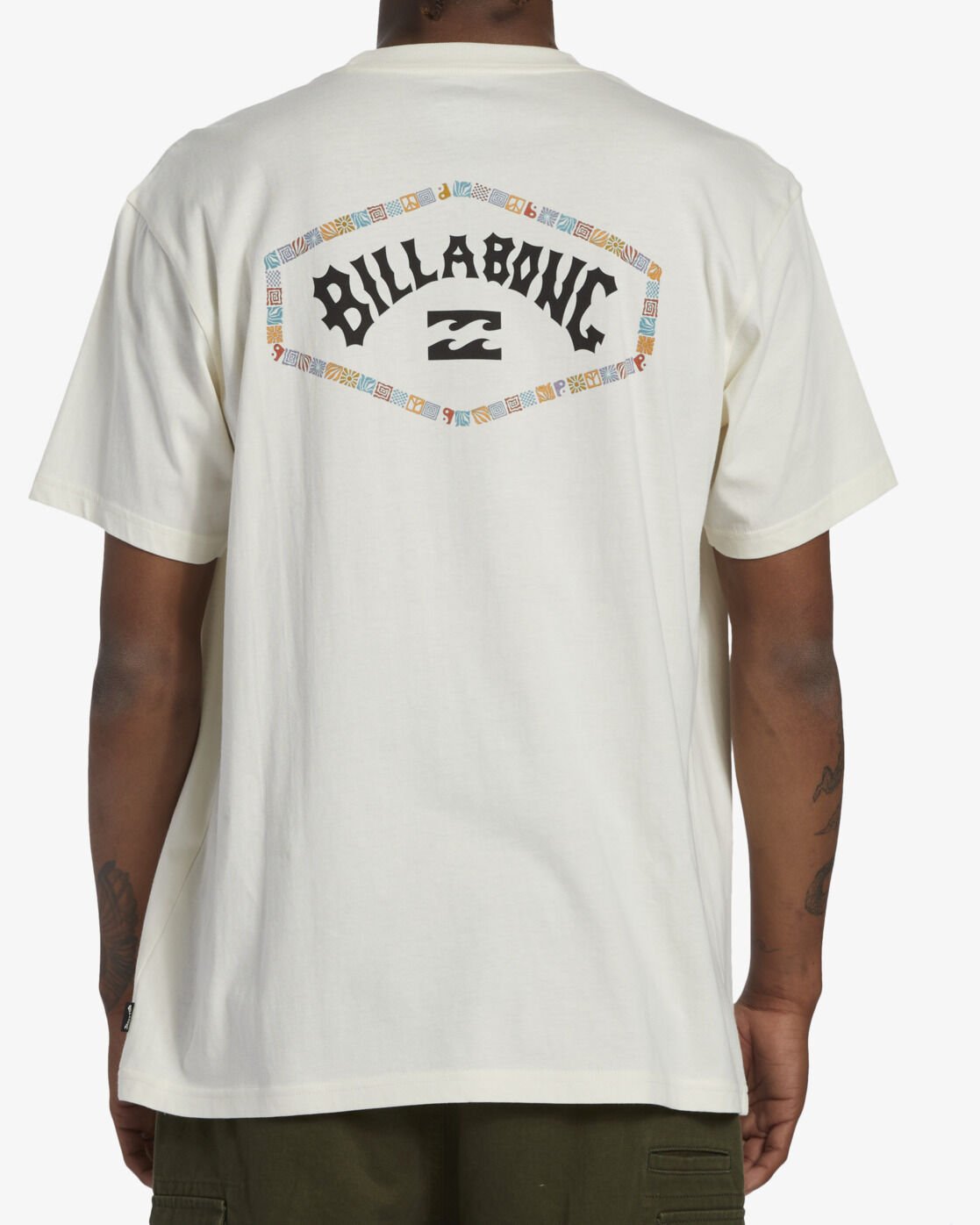 Billabong Exit Arch  Tees Wre Erkek Tişört Beyaz - S