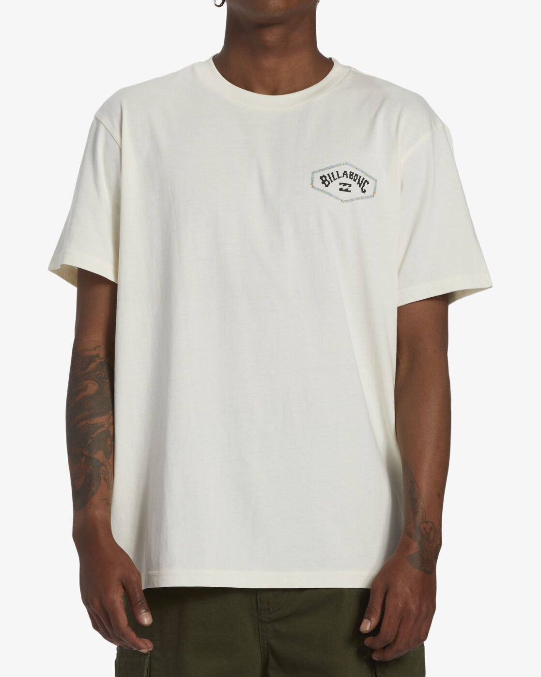Billabong Exit Arch  Tees Wre Erkek Tişört Beyaz - XL