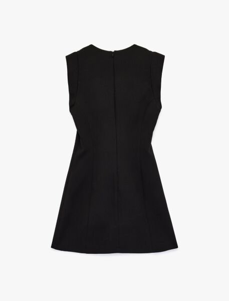 Koton Siyah Elbise 6Sak80058Pw Siyah - 44