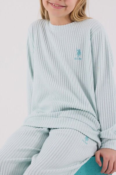 U.S. Polo Kız Çocuk İkili Takımı 7-8 - Su Yeşili