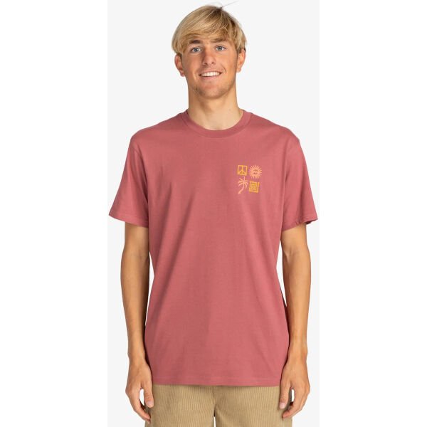Billabong Side Shot  Tees Rdu Erkek Tişört Pembe - S
