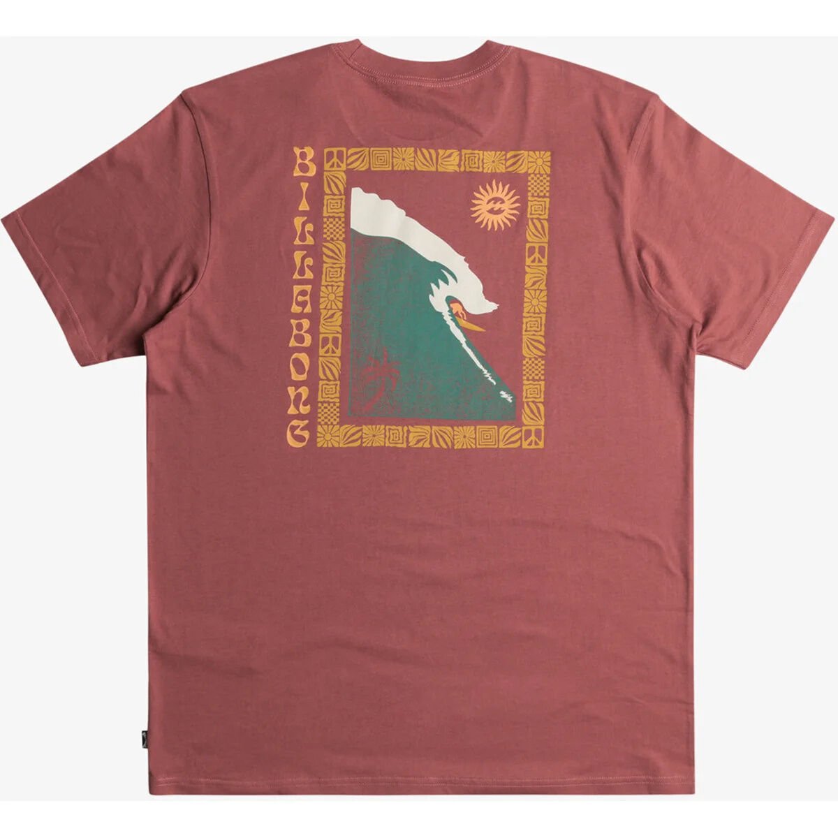 Billabong Side Shot  Tees Rdu Erkek Tişört Pembe - S