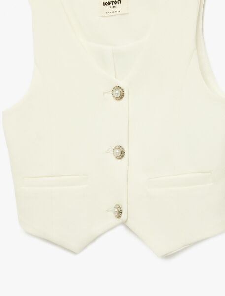 Koton Beyaz Bluz 6Skg60028Ak Beyaz - 9-10