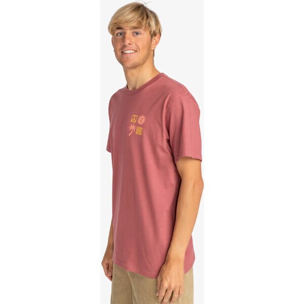 Billabong Side Shot  Tees Rdu Erkek Tişört Pembe - XL