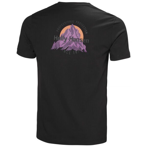 Helly Hansen Core Graphic Erkek T-Shirt 2.0 Siyah - XL