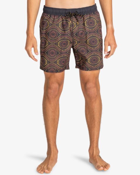 Billabong Vacay Lb  Jamv Rst Erkek Mayo Şort Kahverengi - L