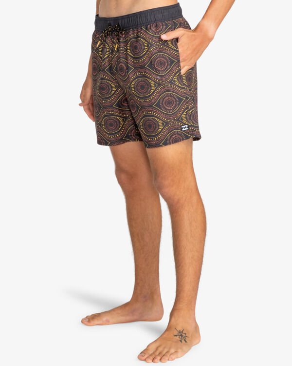 Billabong Vacay Lb  Jamv Rst Erkek Mayo Şort Kahverengi - L
