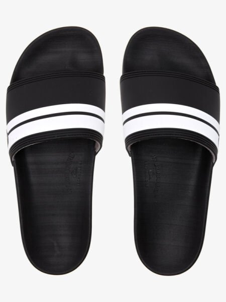 Quicksilver Erkek Terlik RIVI SLIDE AQYL100867 42 - BLACK/WHITE