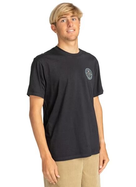 Billabong Monogram  Tees Sag Erkek Tişört Siyah - XL