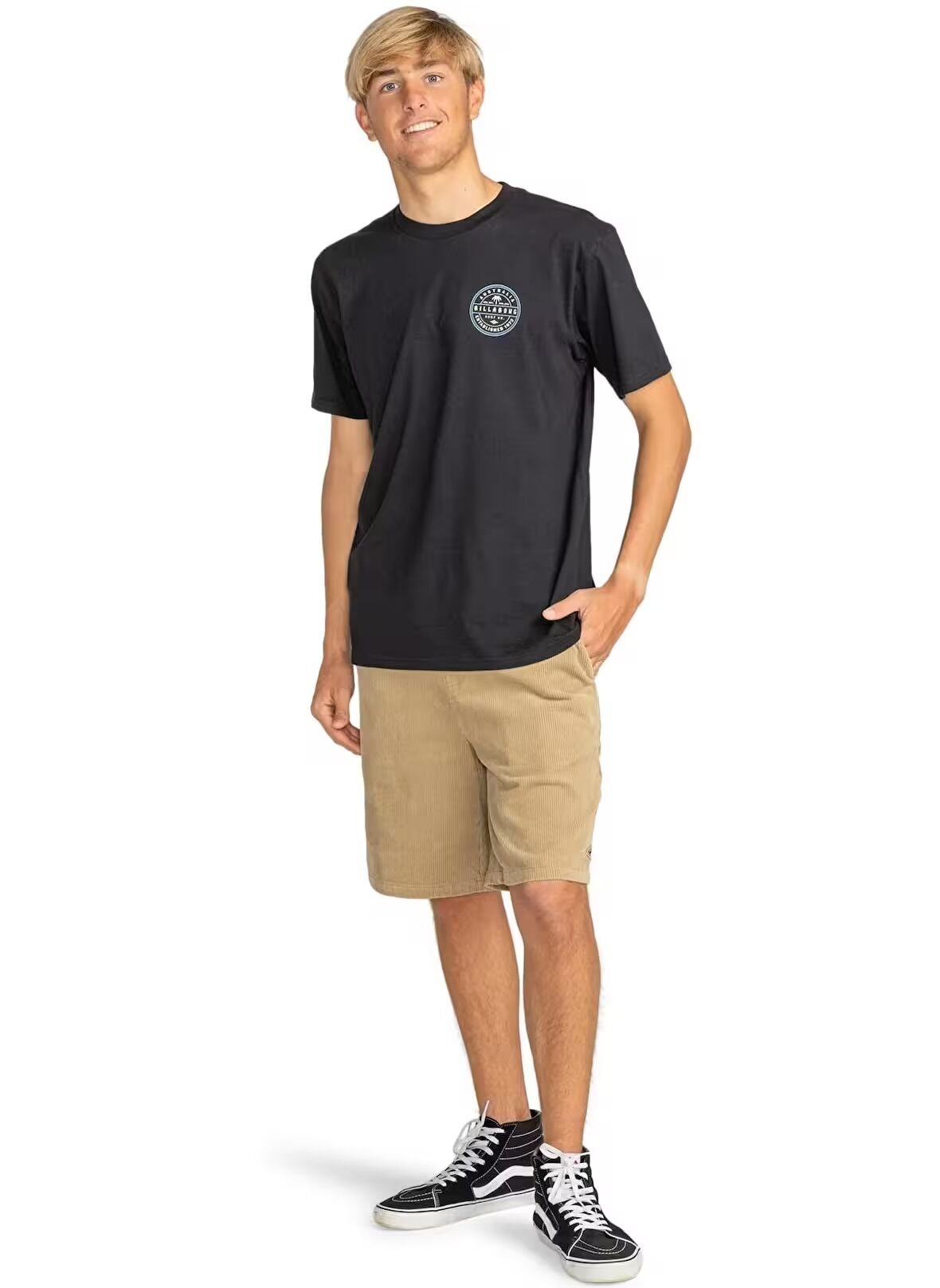 Billabong Monogram  Tees Sag Erkek Tişört Siyah - XL