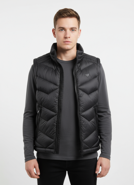 GAMP ŞİŞME YELEK Siyah - XXL