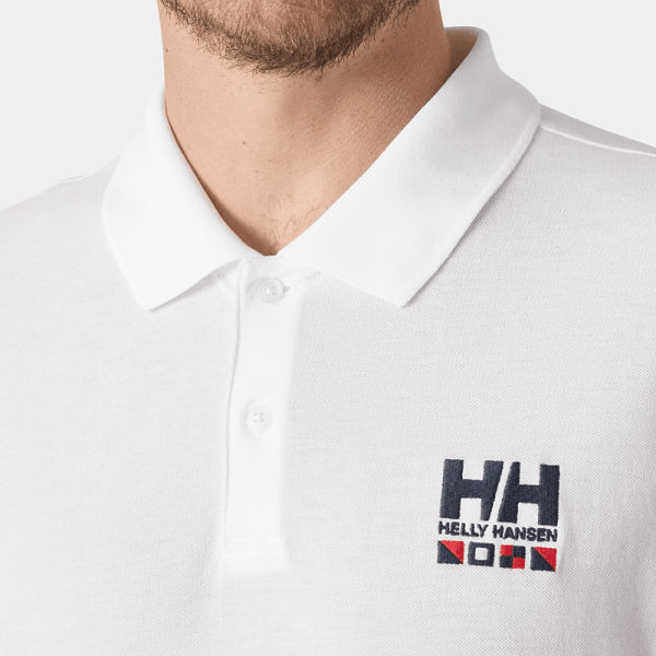 Helly Hansen Erkek Tişört Messına Graphıc Fıtted Polo T-Shırt Hha.54540 XXL - WHİTE