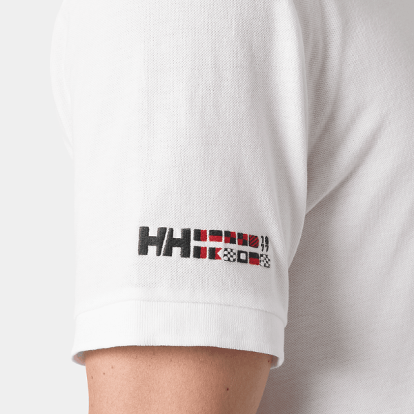 Helly Hansen Erkek Tişört Messına Graphıc Fıtted Polo T-Shırt Hha.54540 XXL - WHİTE