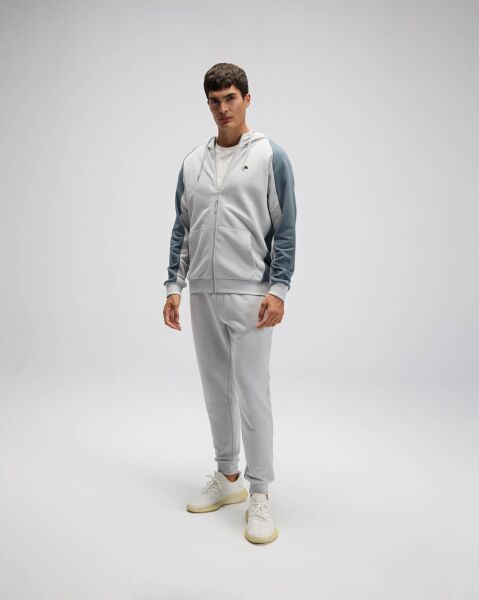 Ellesse Erkek Fermuarlı Kapüşonlu Sweat EM560 XL - Gri