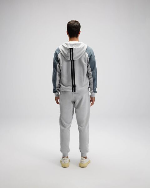 Ellesse Erkek Fermuarlı Kapüşonlu Sweat EM560 XXL - Gri