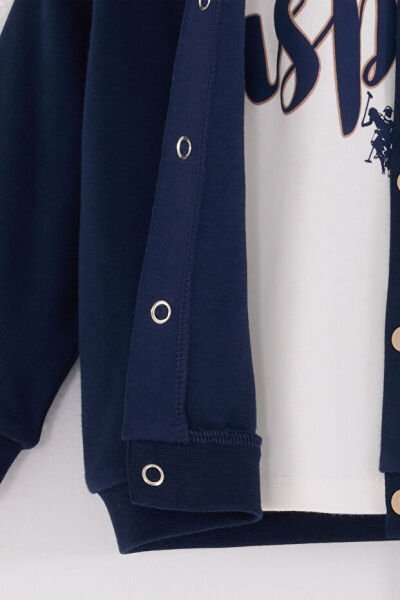 U.S.Polo Assn Erkek Bebek 3 lü Takım 6-9 - Lacivert