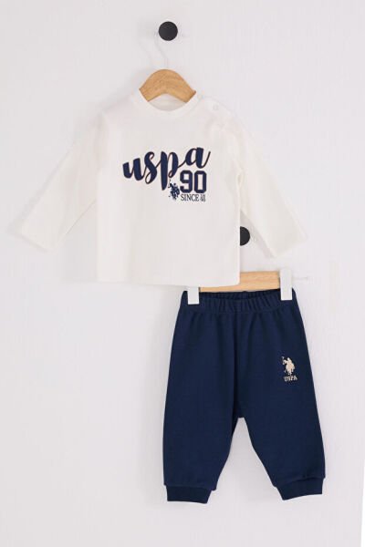 U.S.Polo Assn Erkek Bebek 3 lü Takım 9-12 - Lacivert